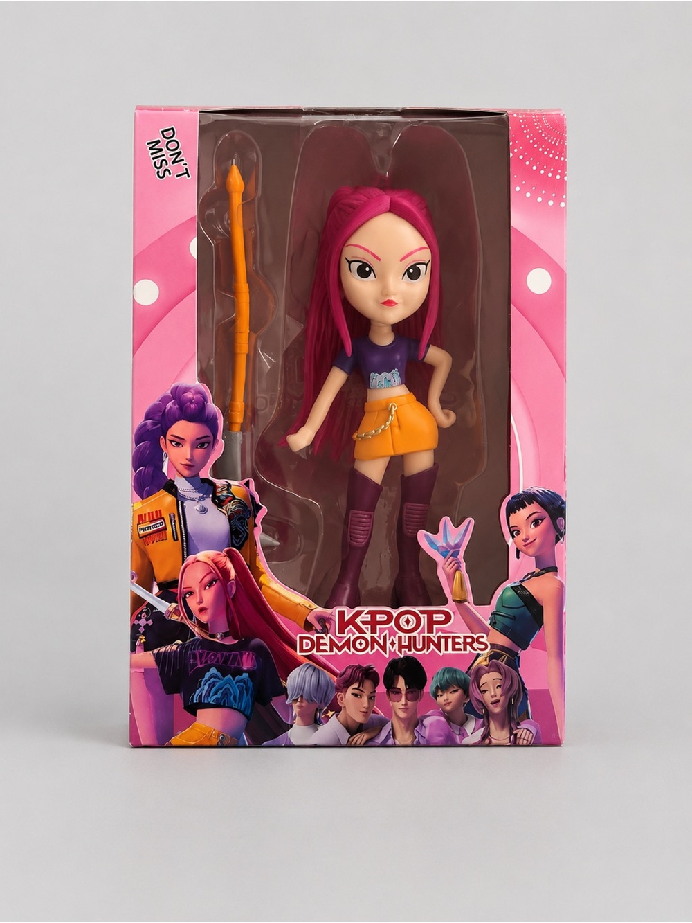 KPOP Demon Hunters Mira Doll Figure – Anime Style Collectible Toy